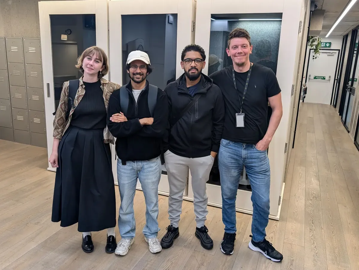 The Starla team together in the Paddington office